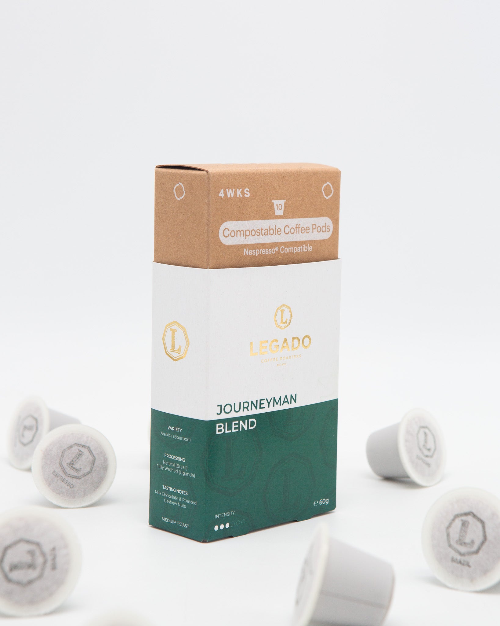 4WKS Pods - Journeyman Blend (Box of 10)