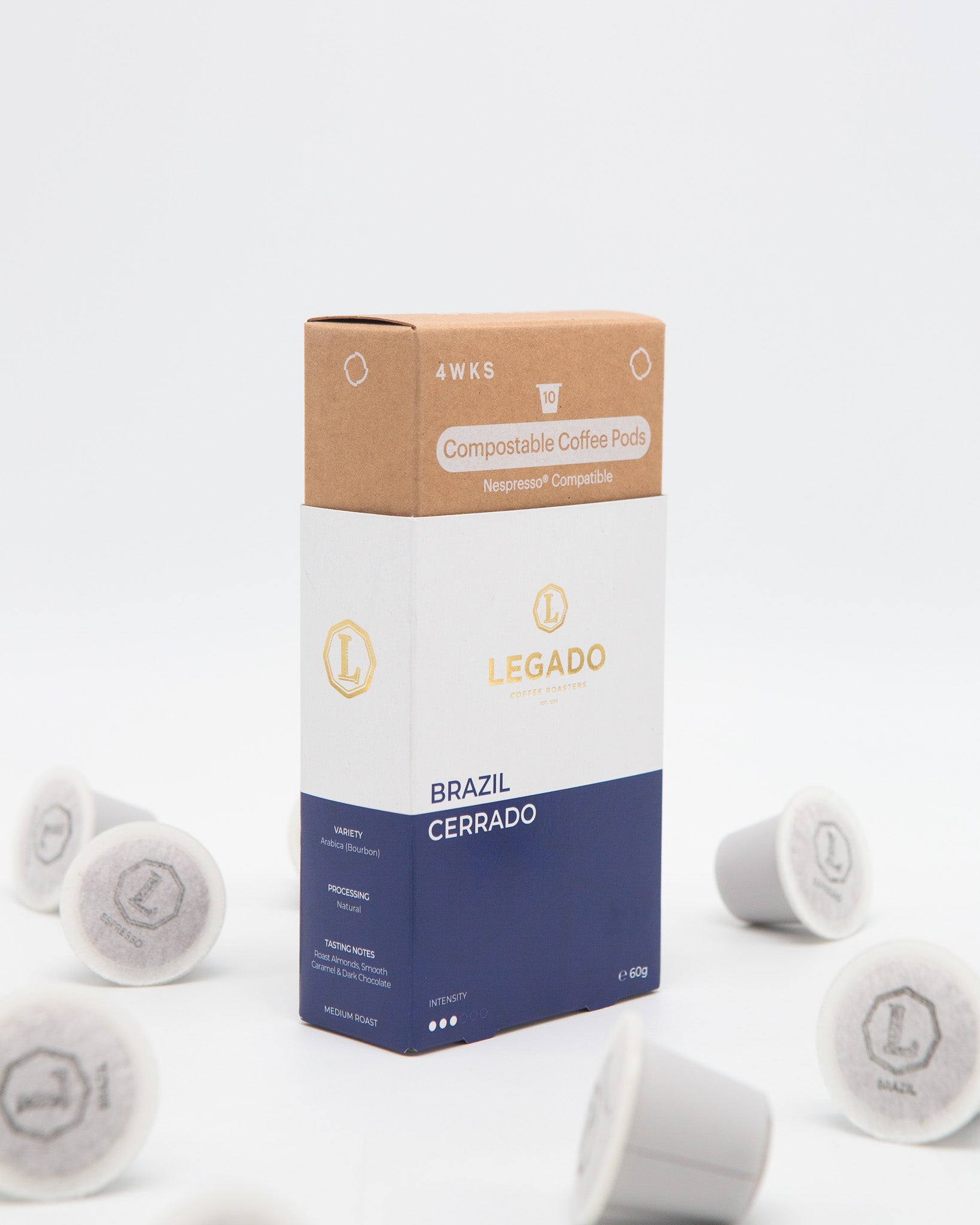 4WKS Pods - Brazil Cerrado (Box of 10)